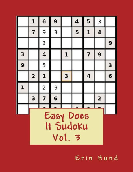 Easy Does It Sudoku Vol. 3