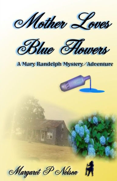 Mother Loves Blue Flowers: something in the grass?