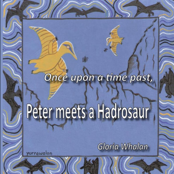 Once upon a time past, Peter meets a Hadrosaur