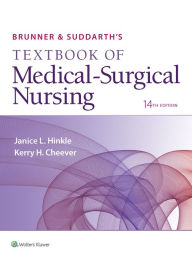 Title: Brunner & Suddarth's Textbook of Medical-Surgical Nursing, Author: Janice L Hinkle PhD