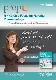 Title: Prepu for Karch's Focus on Nursing Pharmacology, Author: Amy Karch MS RN