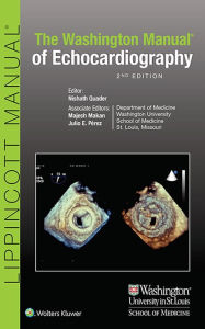 Title: Washington University Manual of Echocardiography, Author: Nishath Quader