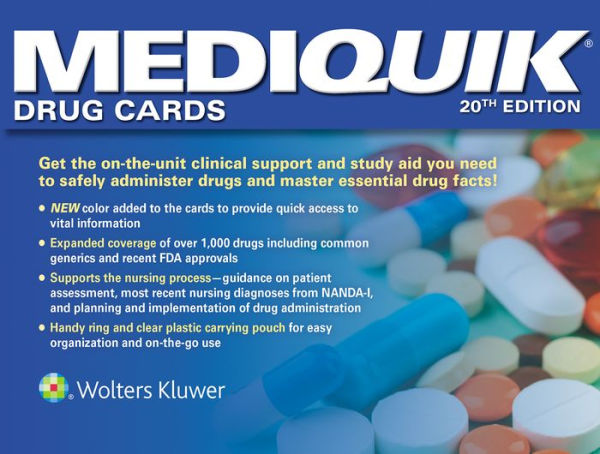 MediQuik Drug Cards / Edition 20