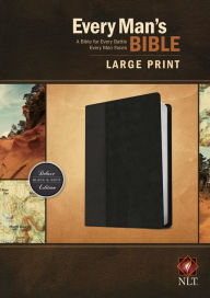 Title: Every Man's Bible NLT, Large Print, TuTone (LeatherLike, Black/Onyx), Author: Tyndale