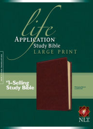 Title: Life Application Study Bible NLT, Large Print, Author: Tyndale