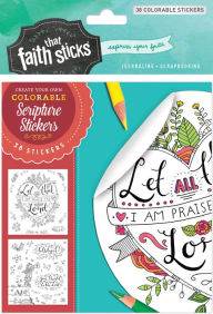 Title: Psalm 103:2 Colorable Stickers, Author: Tyndale