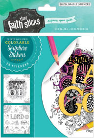Title: Psalm 46:10 Colorable Stickers, Author: Tyndale