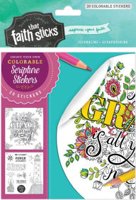 Title: 2 Corinthians 12:9 Colorable Stickers, Author: Tyndale