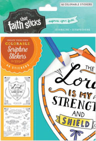 Title: Psalm 28:7 Colorable Stickers, Author: Tyndale