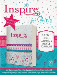 Title: Inspire Bible for Girls NLT (Softcover): The Bible for Coloring & Creative Journaling, Author: Tyndale