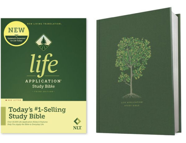 NLT Life Application Study Bible, Third Edition (Hardcover, Red Letter)