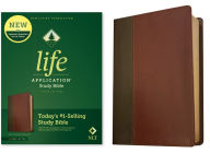 Title: NLT Life Application Study Bible, Third Edition (LeatherLike, Brown/Mahogany, Red Letter), Author: Tyndale