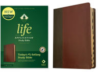 Title: NLT Life Application Study Bible, Third Edition (LeatherLike, Brown/Mahogany, Indexed, Red Letter), Author: Tyndale