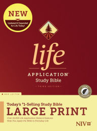 Download ebook format txt NIV Life Application Study Bible, Third Edition, Large Print (Red Letter, Hardcover, Indexed) CHM PDB in English by Tyndale (Created by) 9781496443878