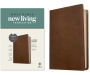 NLT Large Print Thinline Reference Bible, Filament-Enabled Edition (LeatherLike, Rustic Brown, Red Letter)