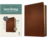 Title: NLT Personal Size Giant Print Bible, Filament Enabled (Genuine Leather, Brown, Indexed, Red Letter), Author: New Living Translation