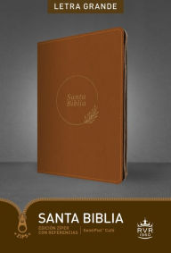 Title: Santa Biblia RVR60, Edición zíper con referencias, letra grande (SentiPiel, Café, Letra Roja), Author: Tyndale Bible