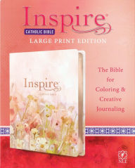 Title: Inspire Catholic Bible NLT Large Print (LeatherLike, Multicolor): The Bible for Coloring & Creative Journaling, Author: Tyndale