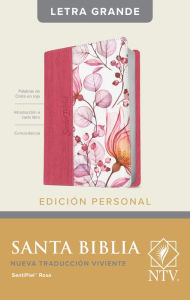 Title: Santa Biblia NTV, Edición personal, letra grande (SentiPiel, Rosa, Letra Roja), Author: Tyndale