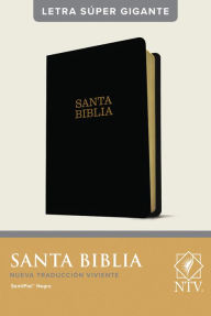 Title: Santa Biblia NTV, letra súper gigante (SentiPiel, Negro, Letra Roja), Author: Tyndale