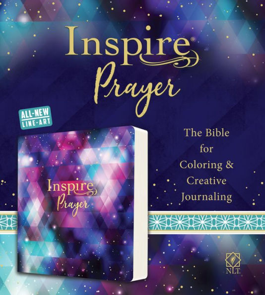 Inspire PRAYER Bible NLT (Softcover): The for Coloring & Creative Journaling