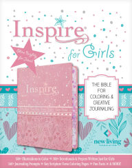 Title: Inspire Bible for Girls NLT (LeatherLike, Pink): The Bible for Coloring & Creative Journaling, Author: Tyndale