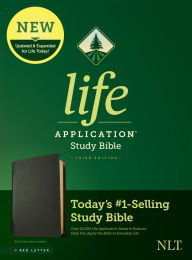 Title: NLT Life Application Study Bible, Third Edition (Genuine Leather, Black, Red Letter), Author: Tyndale