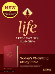Title: NIV Life Application Study Bible, Third Edition (LeatherLike, Berry, Red Letter), Author: Tyndale
