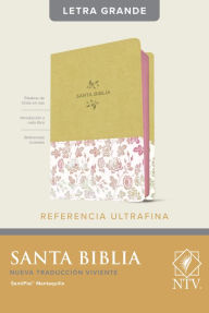 Title: Santa Biblia NTV, Edición de referencia ultrafina, letra grande (SentiPiel, Mantequilla, Letra Roja), Author: Tyndale