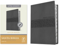 Title: Santa Biblia NTV, Edición manual, letra gigante (SentiPiel, Gris, Índice, Letra Roja), Author: Tyndale