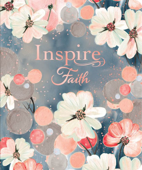 Inspire FAITH Bible NLT, Filament Enabled (LeatherLike, Watercolor Garden): The Bible for Coloring & Creative Journaling