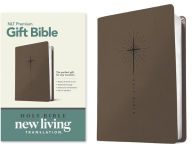 Title: Premium Gift Bible NLT (LeatherLike, Star Cross Taupe, Red Letter), Author: Tyndale
