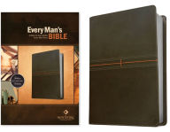 Title: Every Man's Bible NLT (LeatherLike, East-West Grey), Author: Tyndale