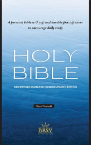 NRSV Updated Edition Flexisoft Bible (LeatherLike, Black)