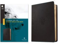 Title: NLT Courage For Life Study Bible for Men (LeatherLike, Onyx Lion, Filament Enabled), Author: Tyndale