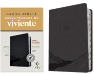 Title: Santa Biblia NTV, Edición compacta, letra grande (SentiPiel, Carbón, Índice, Letra Roja), Author: Tyndale House Publishers