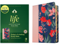 Title: NLT Life Application Study Bible, Third Edition (LeatherLike, Pink Evening Bloom, Indexed, Red Letter), Author: Tyndale