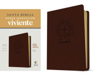 Title: Santa Biblia NTV, letra súper gigante (SentiPiel, Café oscuro , Letra Roja), Author: Tyndale