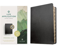 Title: NLT Life Application Study Bible, Third Edition, Personal Size (Bonded Leather, Black, Indexed, Red Letter), Author: New Living Translation