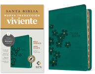 Title: Biblia compacta NTV, letra gigante con Filament (SentiPiel, Turquesa floral, Índice, Letra Roja), Author: Tyndale