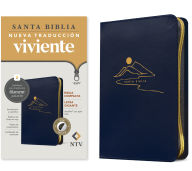Title: Biblia compacta NTV, letra gigante de zíper con Filament (SentiPiel, Azul, Índice, Letra Roja), Author: Tyndale