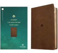 Title: NLT Student Life Application Study Bible, Filament Enabled (LeatherLike, Rustic Brown, Red Letter), Author: Tyndale