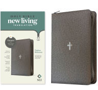 Ebook for mobile download NLT Thinline Reference Zipper Bible, Filament Enabled (LeatherLike, Textured Cross Gray, Red Letter) by Tyndale (English literature) PDB