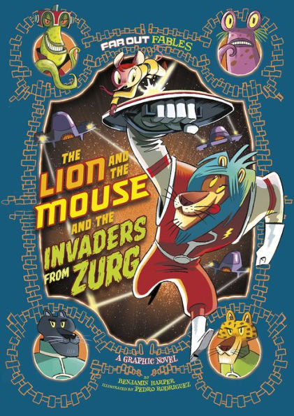 the Lion and Mouse Invaders from Zurg: A Graphic Novel