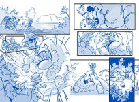 Alternative view 2 of Pecos Bill, Monster Wrangler: A Graphic Novel
