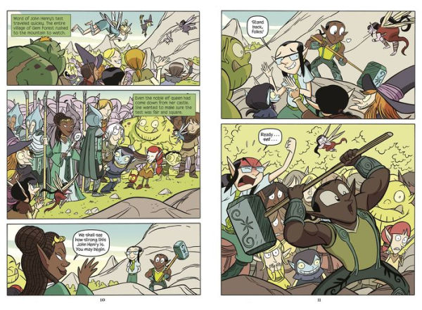 John Henry, Steel-Drivin' Elf: A Graphic Novel