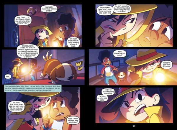 Private Eye Princess and the Emerald Pea: A Graphic Novel