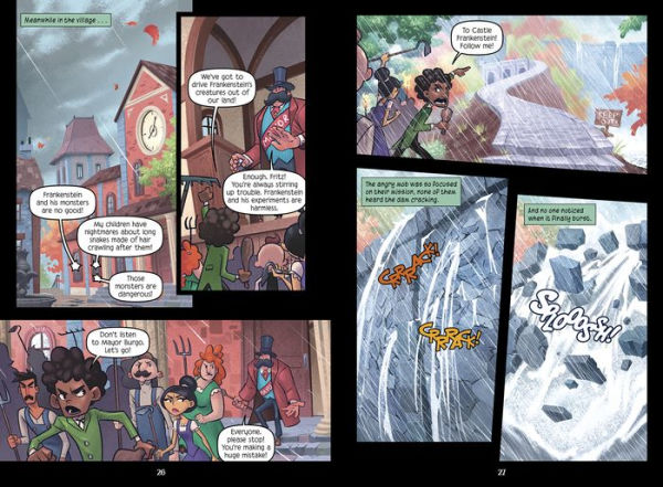 Rapunzel vs. Frankenstein: A Graphic Novel