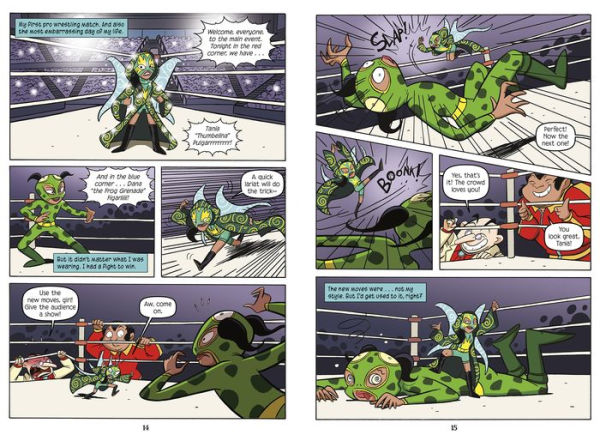 Thumbelina, Wrestling Champ: A Graphic Novel