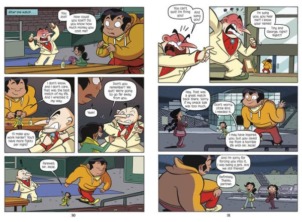 Thumbelina, Wrestling Champ: A Graphic Novel